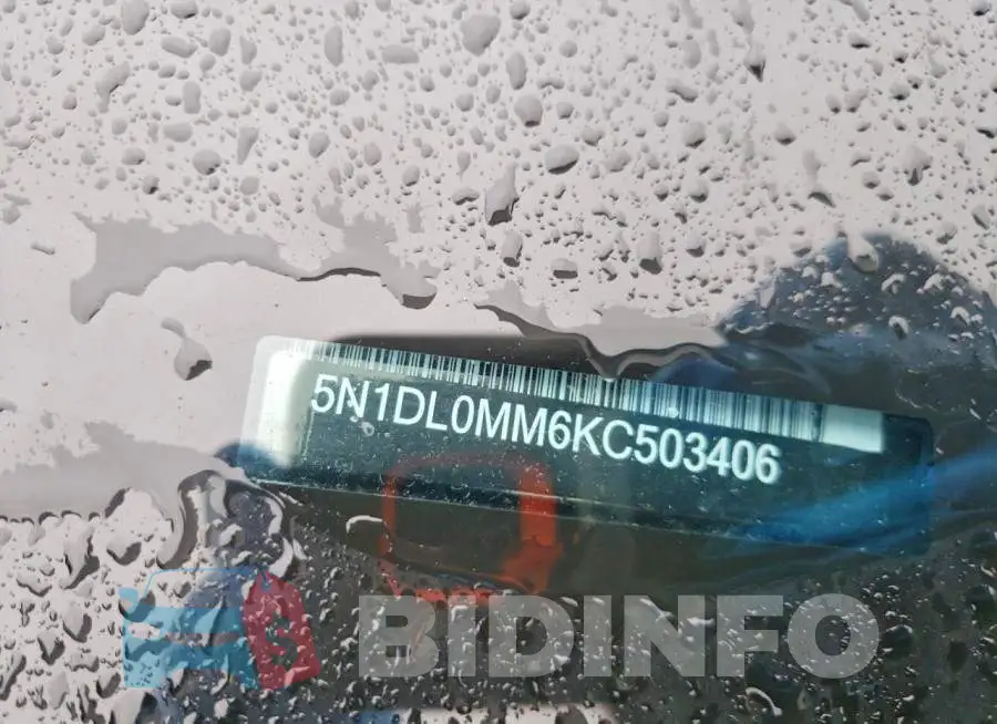 5N1DL0MM6KC503406 Photo# 14
