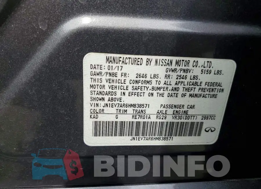 JN1EV7AR6HM838571 Photo# 12