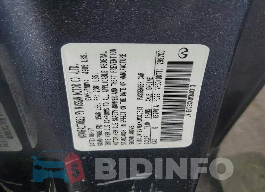 JN1EV7EKXJM340313 Photo# 12
