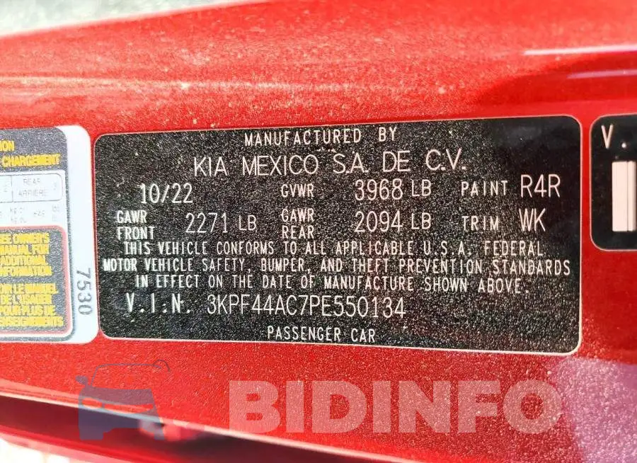 3KPF44AC7PE550134 Photo# 12