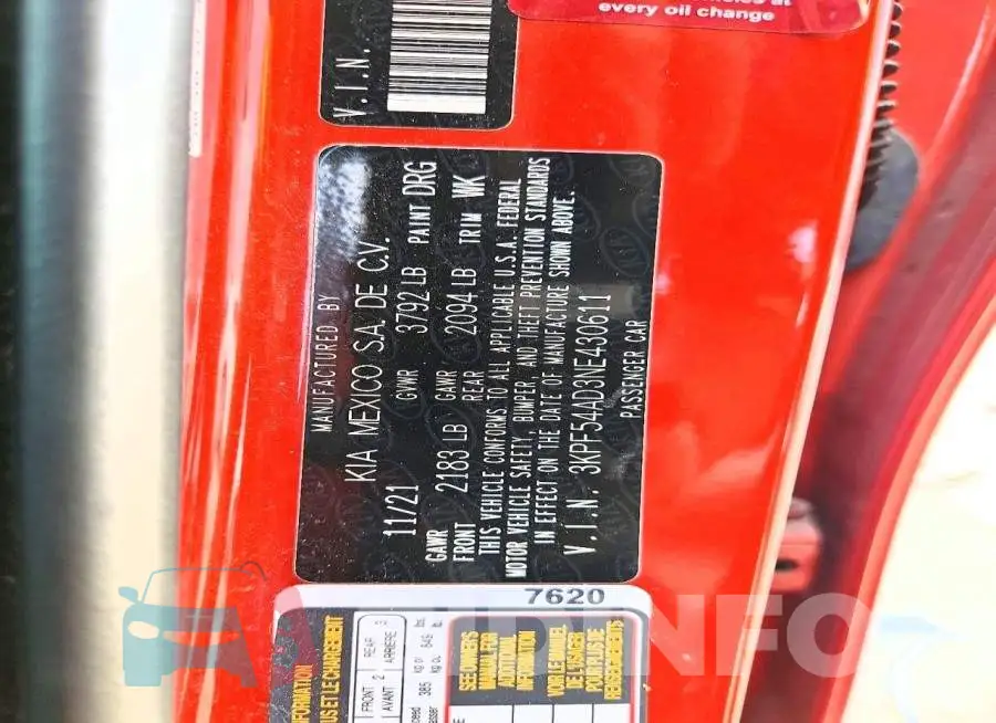 3KPF54AD3NE430611 Photo# 13
