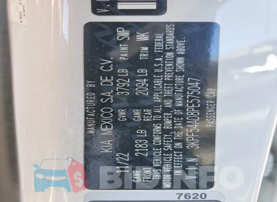 3KPF54AD8PE575047 Photo# 12