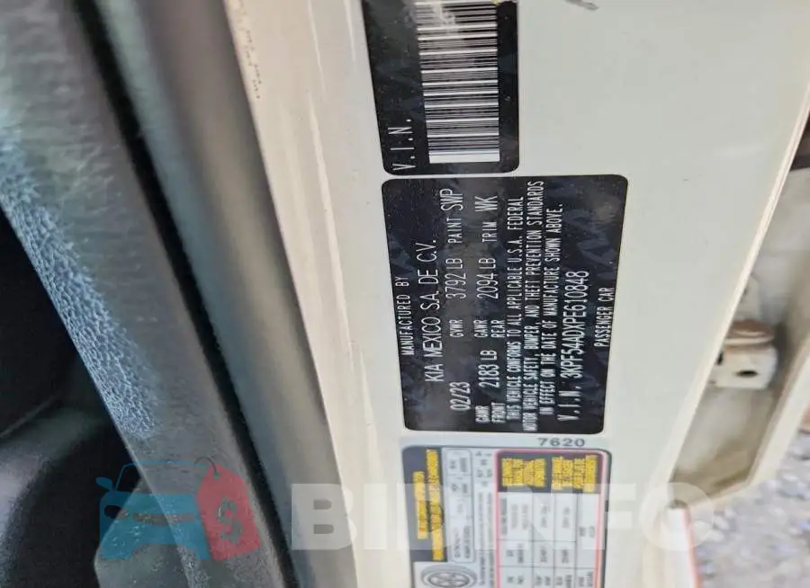3KPF54ADXPE610848 Photo# 12