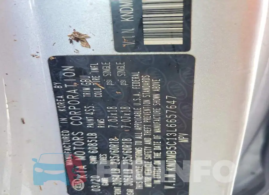 KNDMB5C13L6657647 Photo# 13