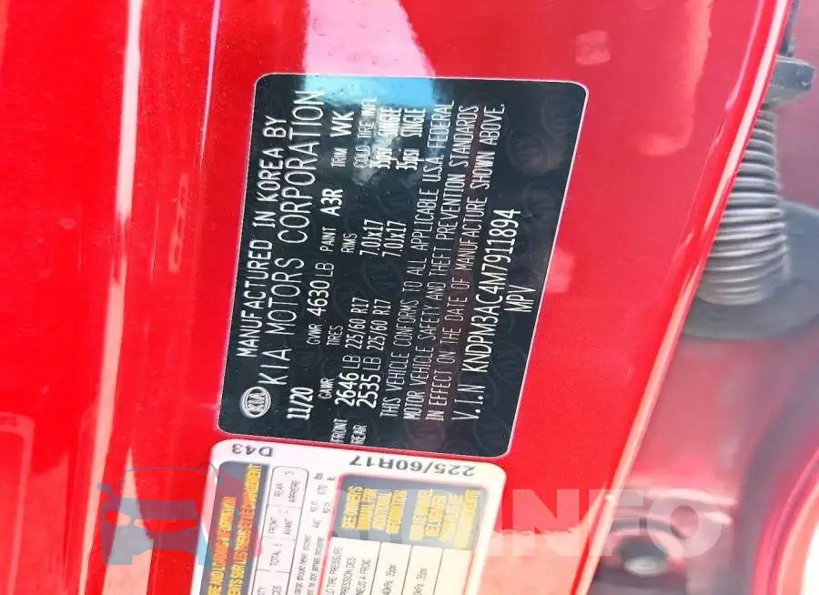 KNDPM3AC4M7911894 Photo# 13