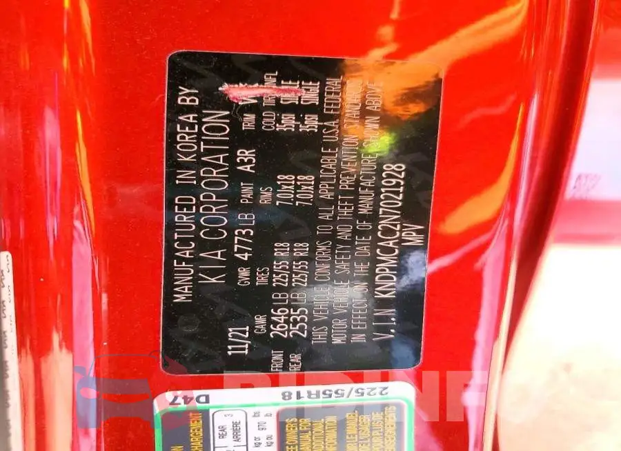 KNDPMCAC2N7021928 Photo# 13