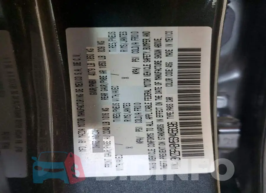 3MZBPABM5SM456096 Photo# 12