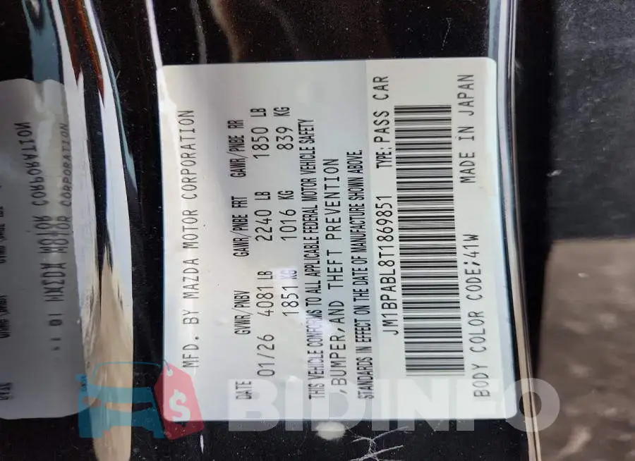 JM1BPABL8T1869851 Photo# 12