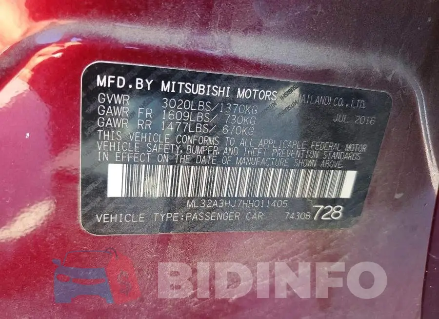 ML32A3HJ7HH011405 Photo# 13