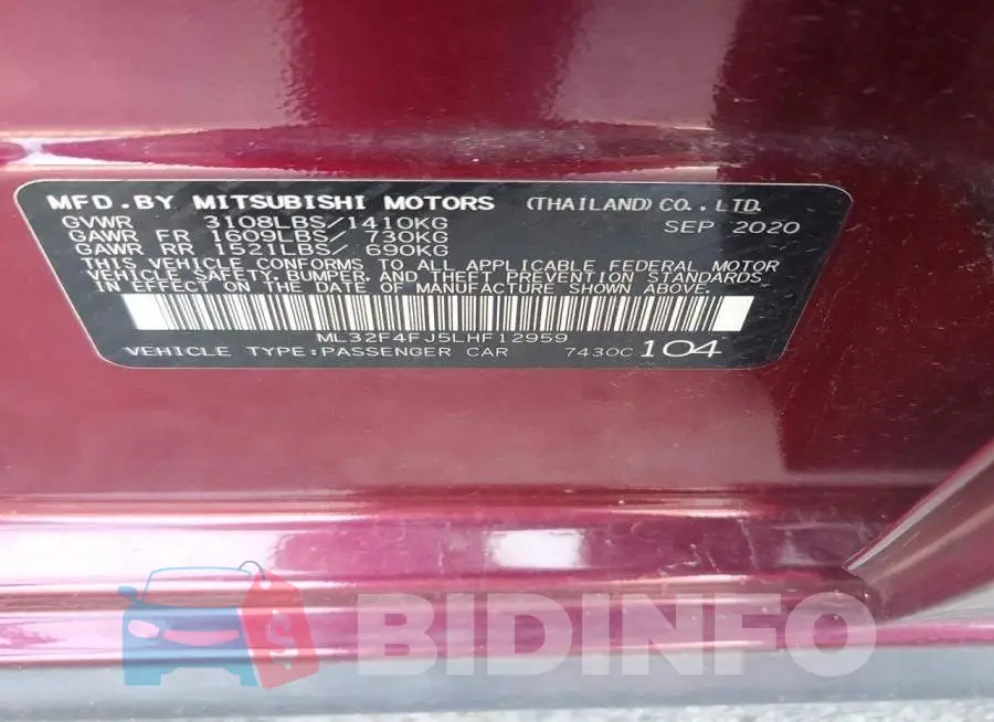 ML32F4FJ5LHF12959 Photo# 12