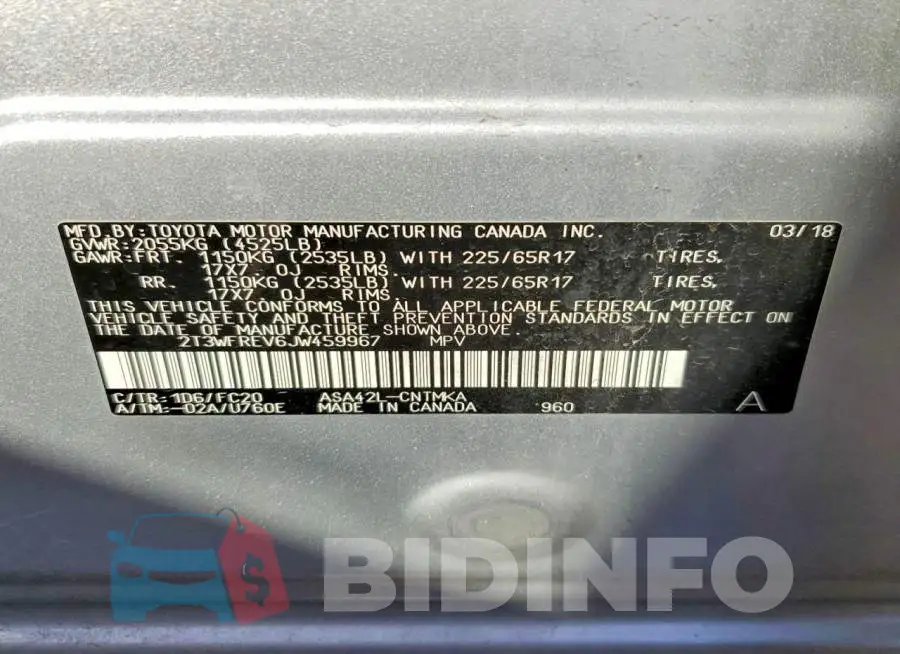2T3WFREV6JW459967 Photo# 14