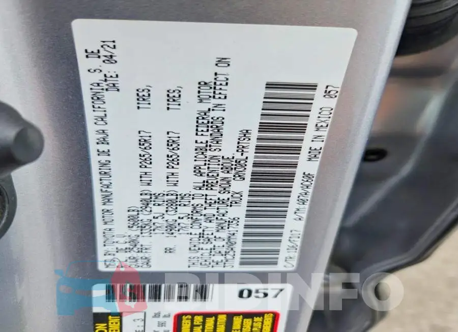 3TMCZ5AN0MM417356 Photo# 12