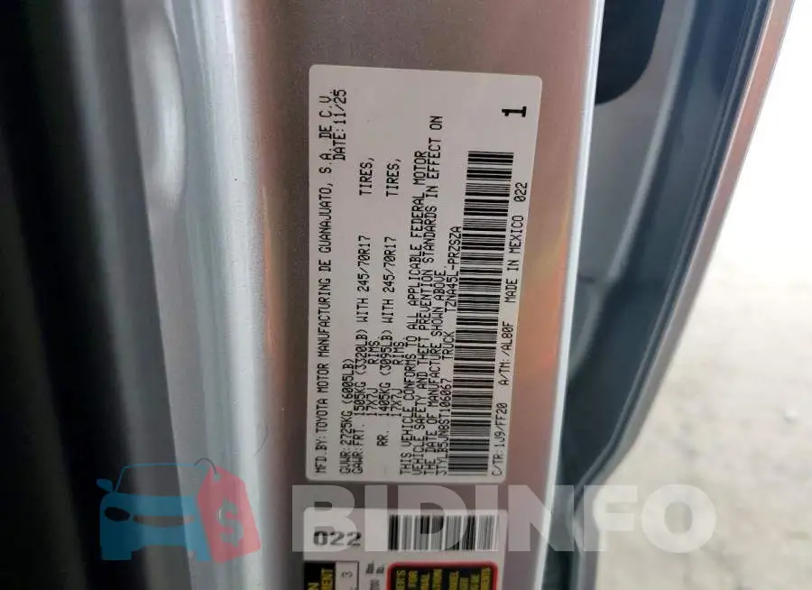 3TYLB5JN8ST106067 Photo# 12