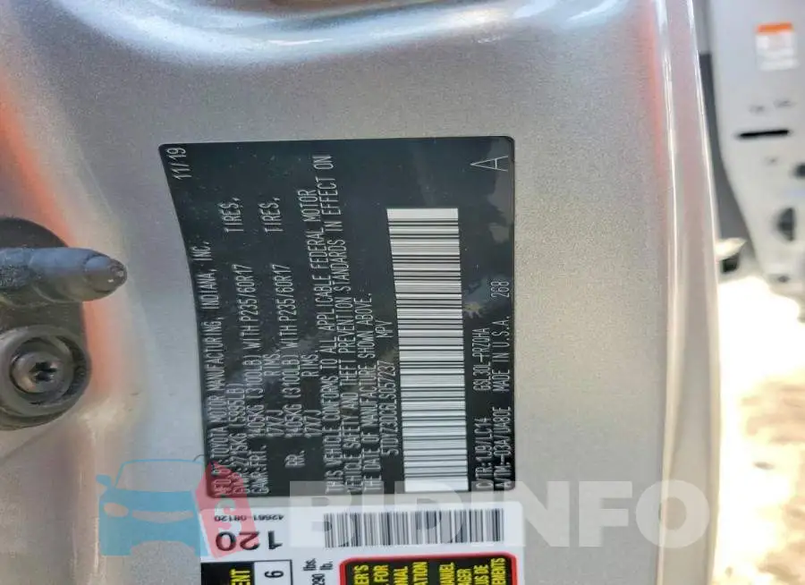 5TDYZ3DC6LS057237 Photo# 13