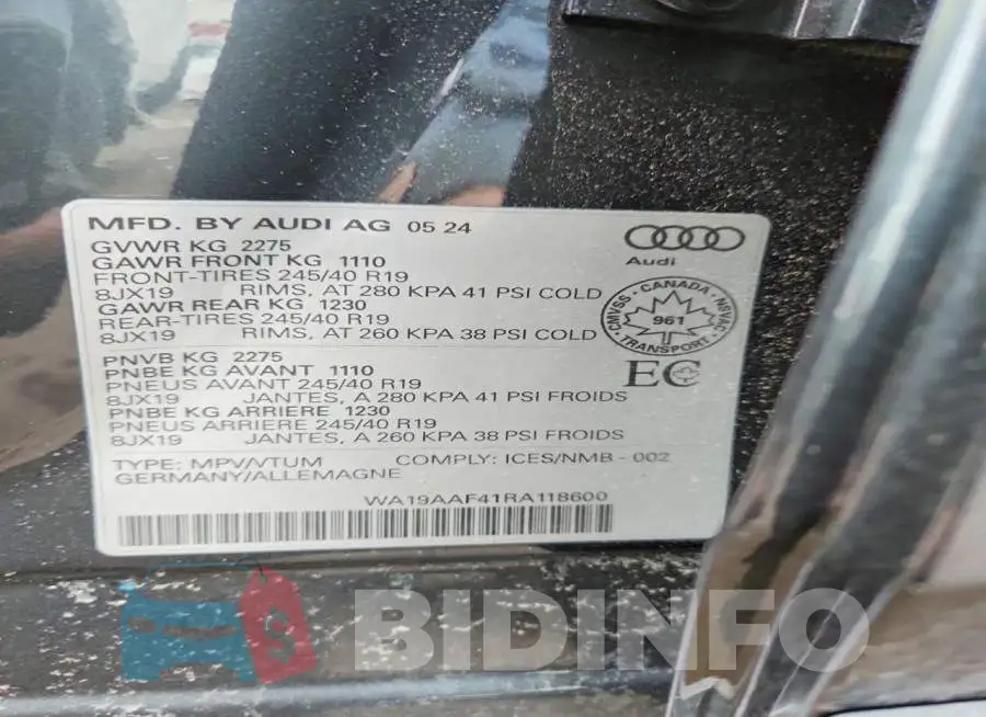WA19AAF41RA118600 Photo# 12