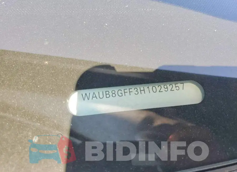 WAUB8GFF3H1029257 Photo# 12