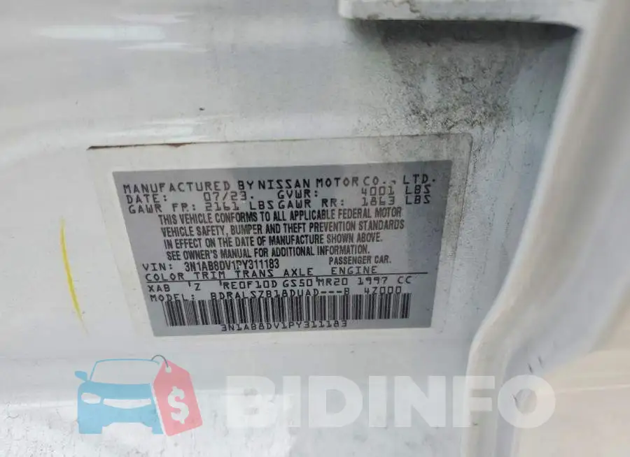3N1AB8DV1PY311183 Photo# 12