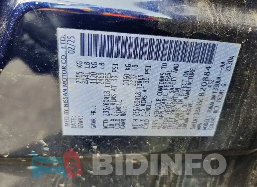 5N1BT3BA3SC820884 Photo# 12