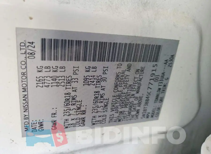5N1BT3BB4SC771915 Photo# 13