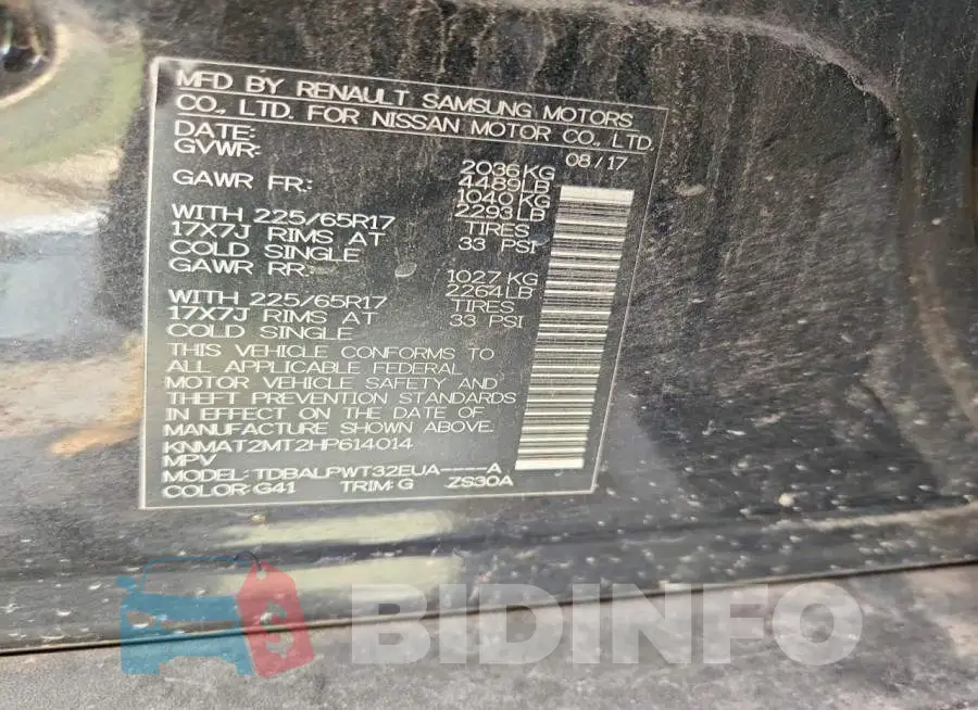 KNMAT2MT2HP614014 Photo# 13