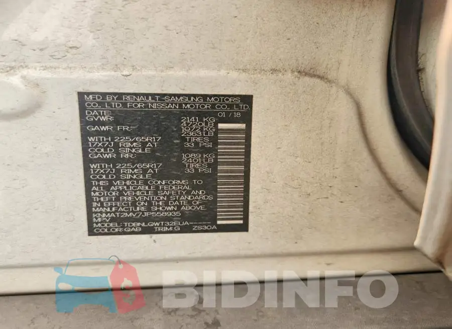 KNMAT2MV7JP558935 Photo# 12