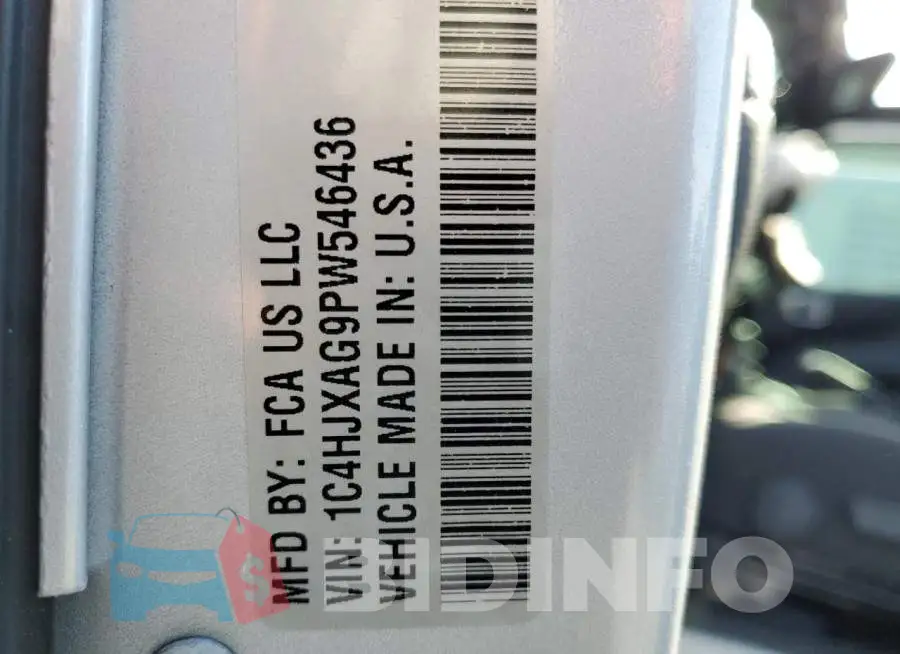 1C4HJXAG9PW546436 Photo# 13