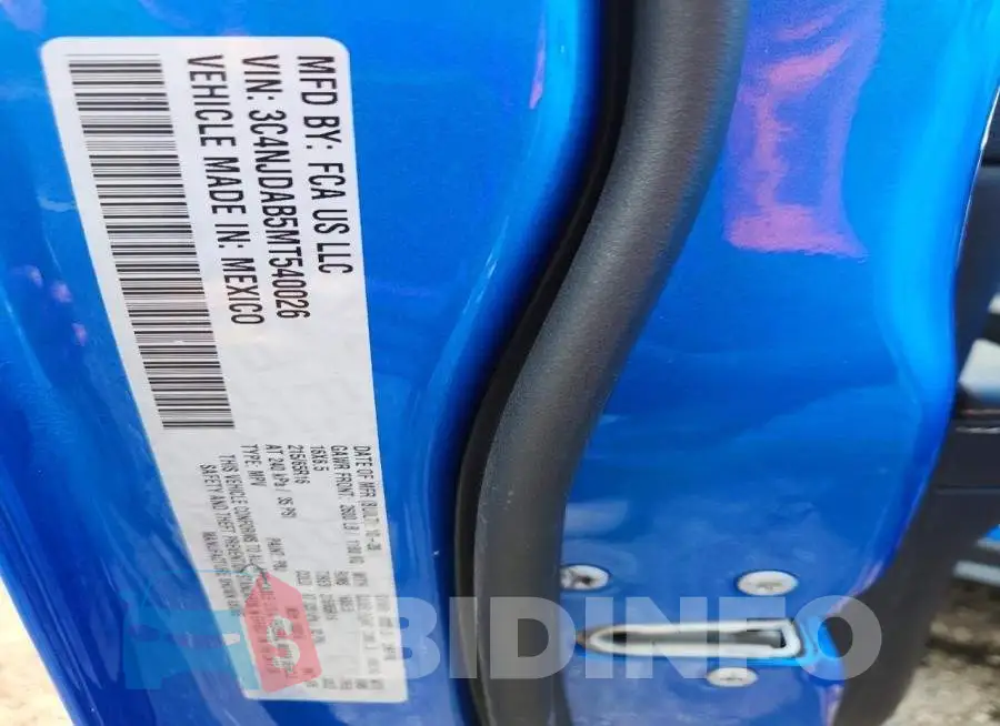3C4NJDAB5MT540026 Photo# 13