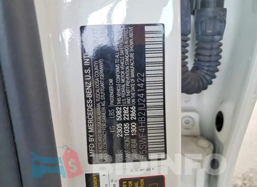 55SWF4HB2JU241422 Photo# 12