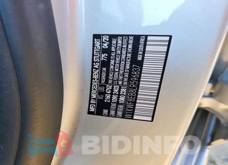 W1KWF8EB8LR596837 Photo# 13