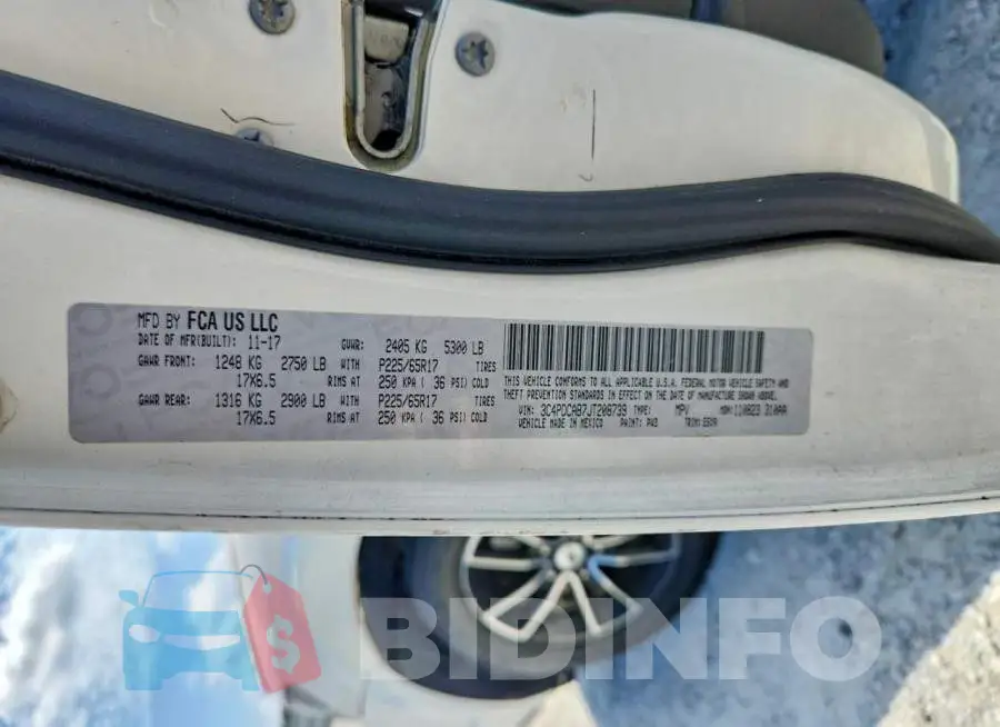 3C4PDCAB7JT208739 Photo# 13