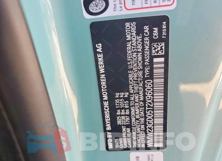 WMW23GD05T2X96060 Photo# 13