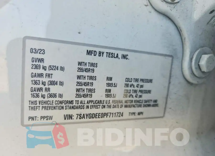 7SAYGDEE0PF711724 Photo# 12