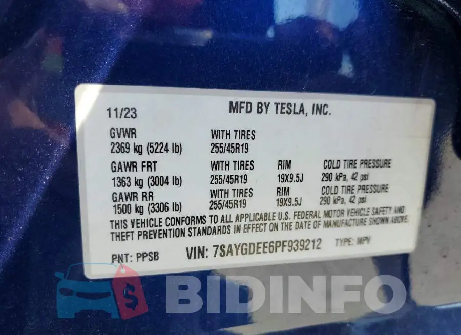 7SAYGDEE6PF939212 Photo# 12