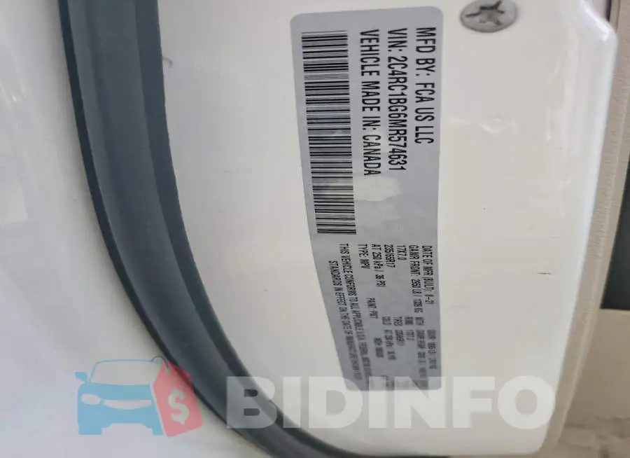 2C4RC1BG6MR574631 Photo# 13