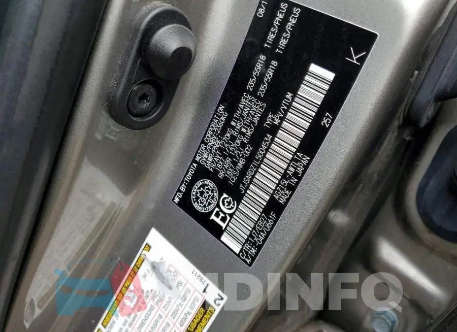 JTJSARDZ1L5004534 Photo# 13