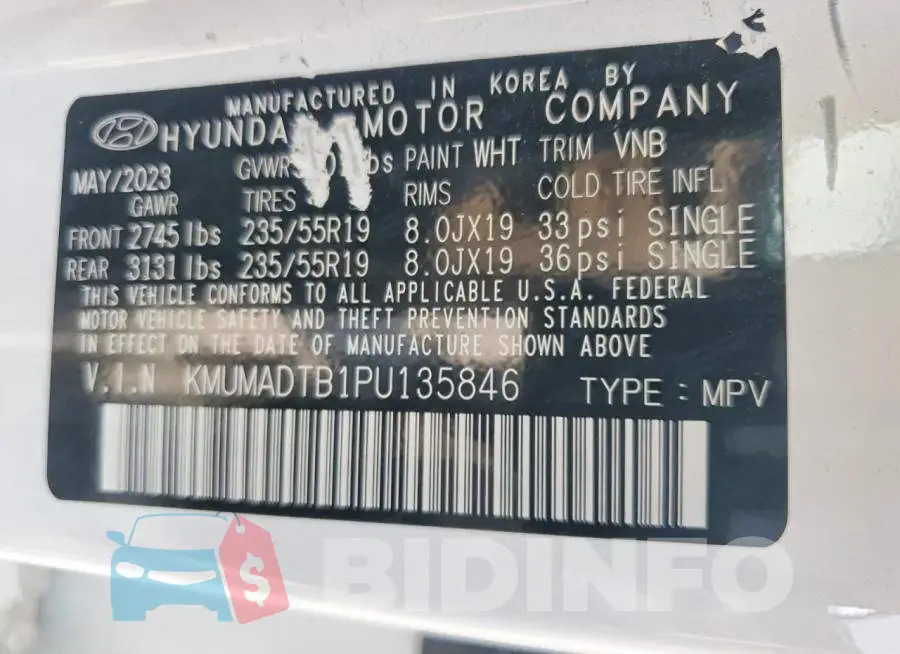 KMUMADTB1PU135846 Photo# 13
