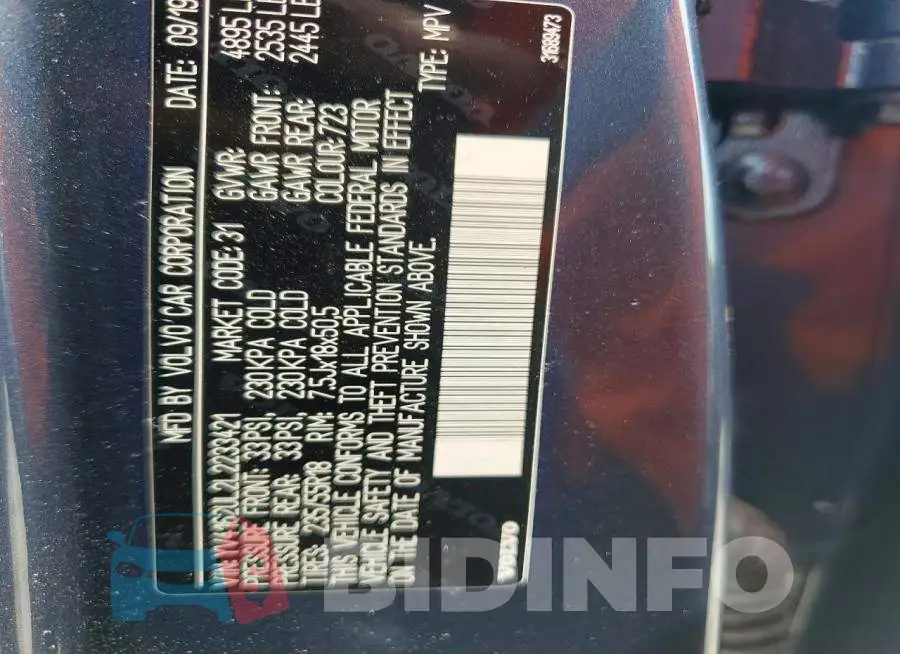 YV4162UL2L2233421 Photo# 12