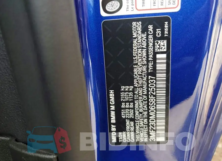 3MF23DM06S8F25037 Photo# 12