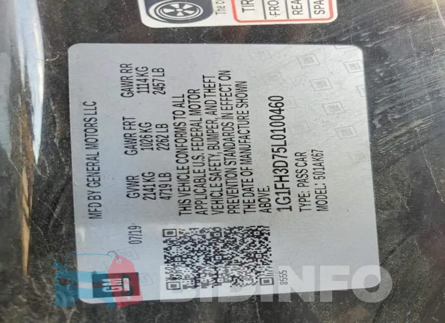1G1FH3D75L0100460 Photo# 12