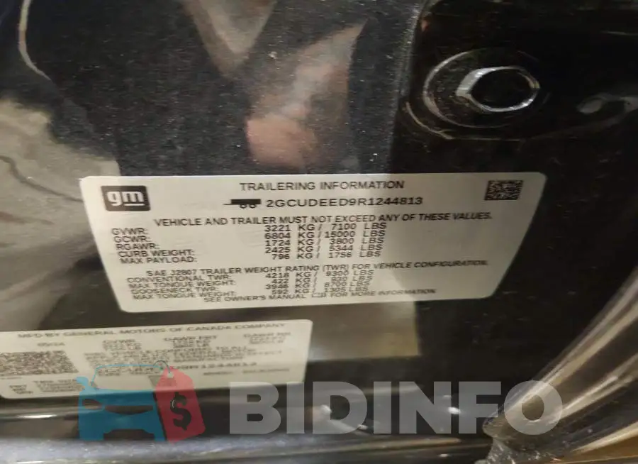 2GCUDEED9R1244813 Photo# 12