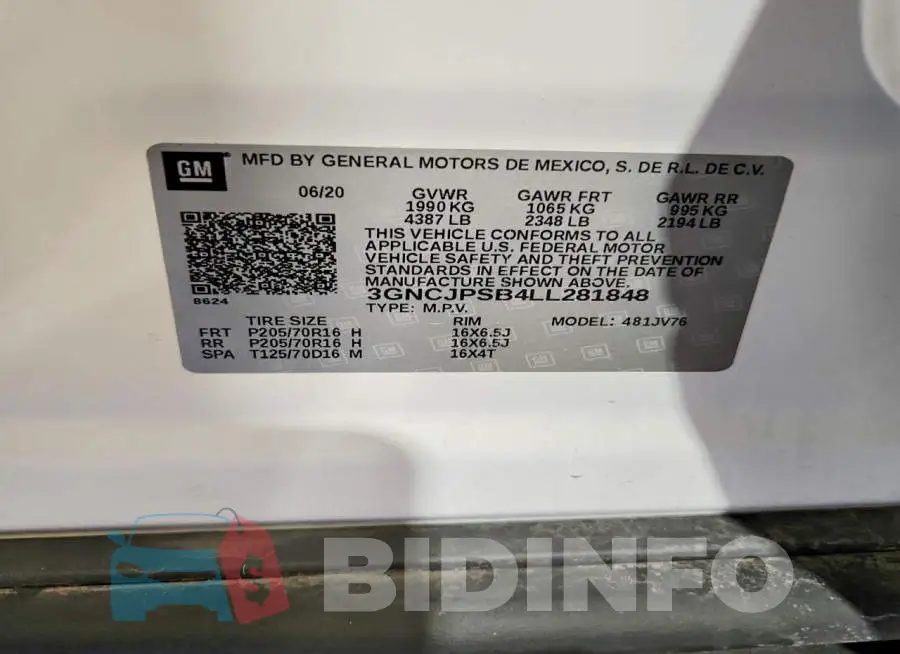 3GNCJPSB4LL281848 Photo# 13