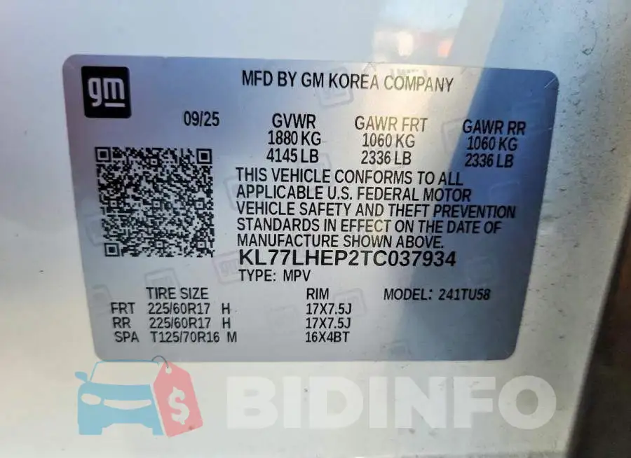 KL77LHEP2TC037934 Photo# 12