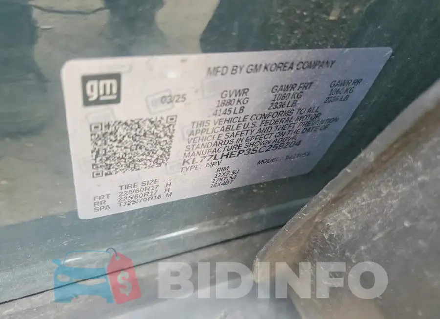 KL77LHEP3SC259204 Photo# 13