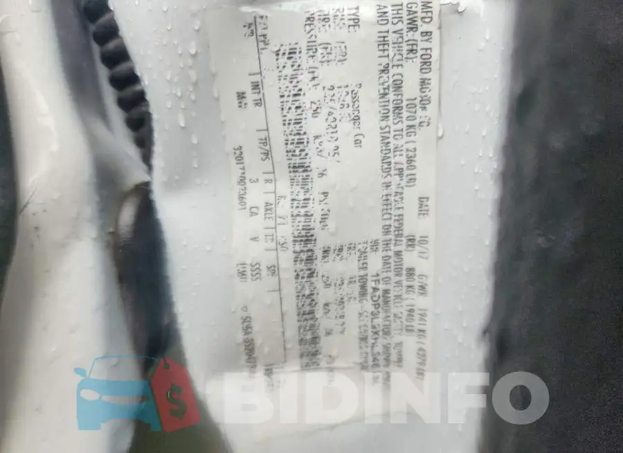 1FADP3L9XHL348140 Photo# 13