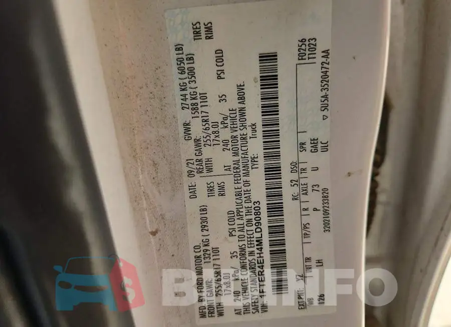 1FTER4EH4MLD90803 Photo# 12