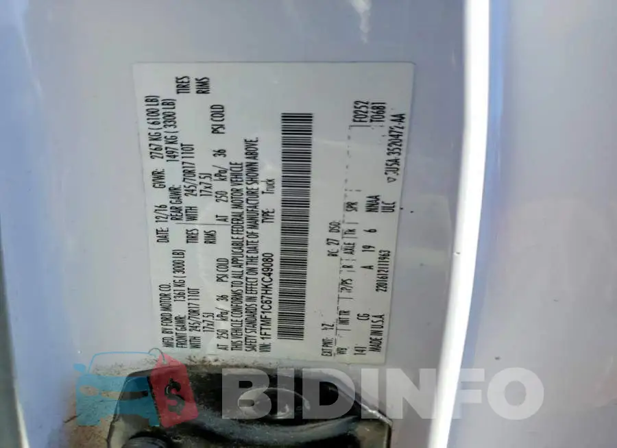 1FTMF1C87HKC49080 Photo# 12