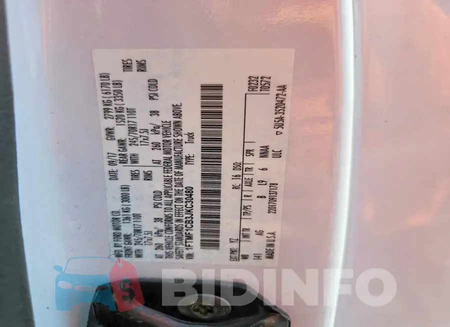 1FTMF1CB3JKC30480 Photo# 12