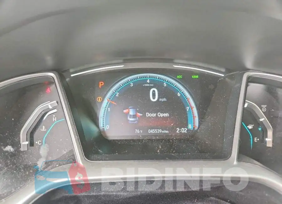 2HGFC1F71MH704156 Photo# 9