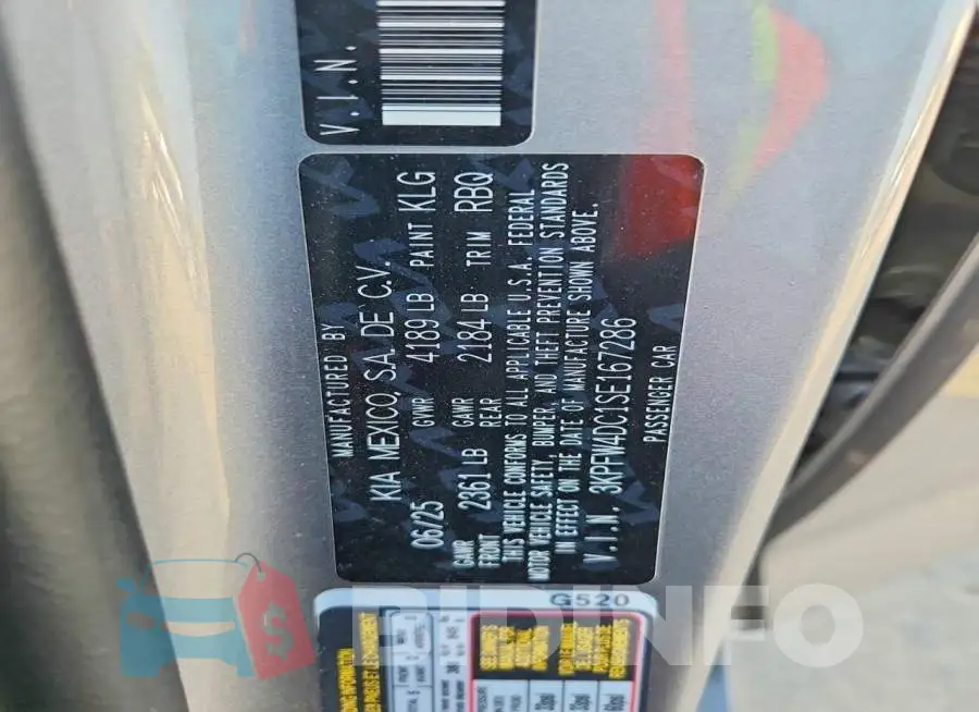 3KPFW4DC1SE167286 Photo# 13