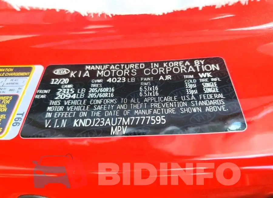 KNDJ23AU7M7777595 Photo# 13